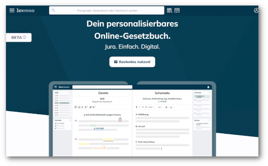 LexMea Online-Gesetzbuch